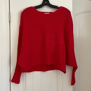 Red Knit Sweater